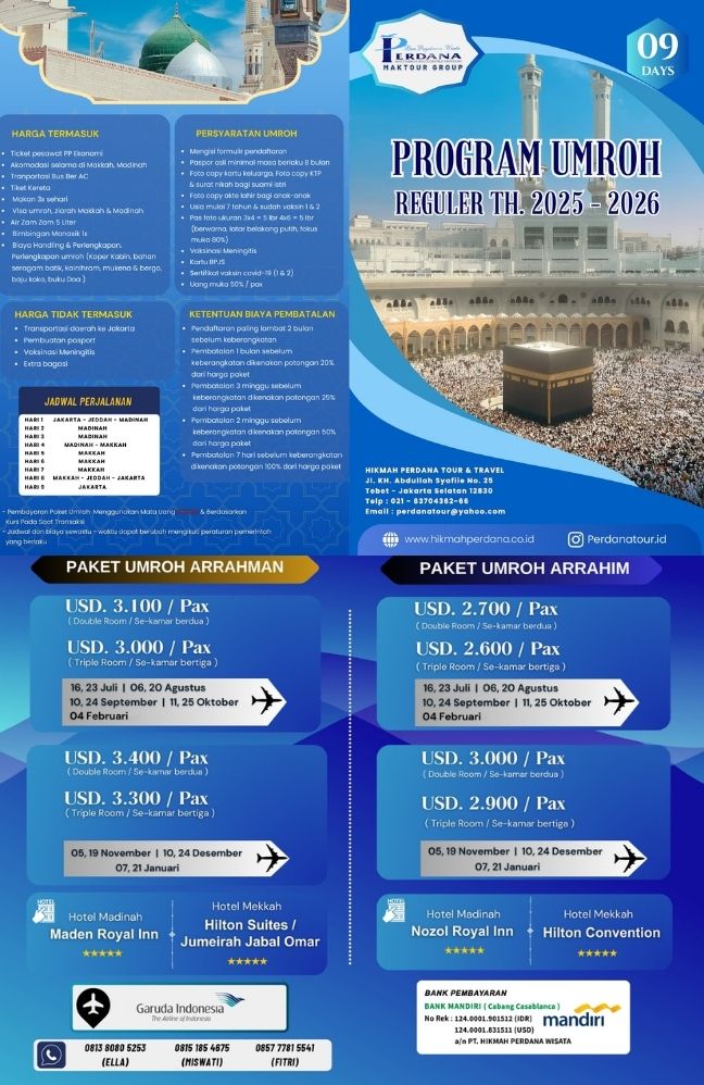 Program Reguler 9 Hari Arrahman